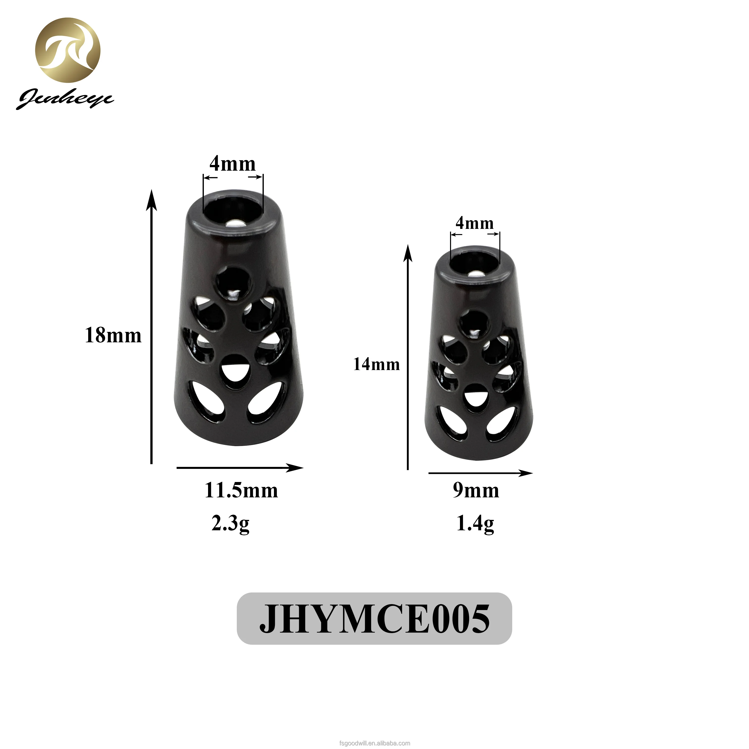 Custom Hollow Craved Design Metal Zinc Alloy Cord End For Clothing Garment