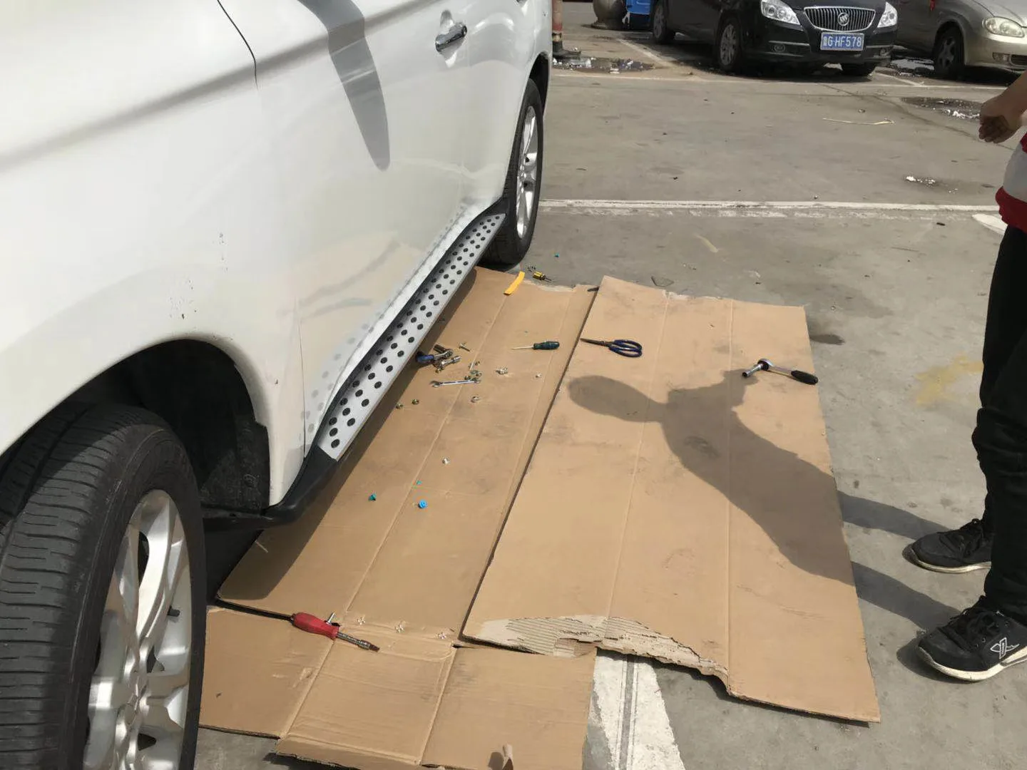 Manufacturer Customized Aluminium Suv Auto Accessories For Mitsubishi Outlander  Side Steps Running Boards