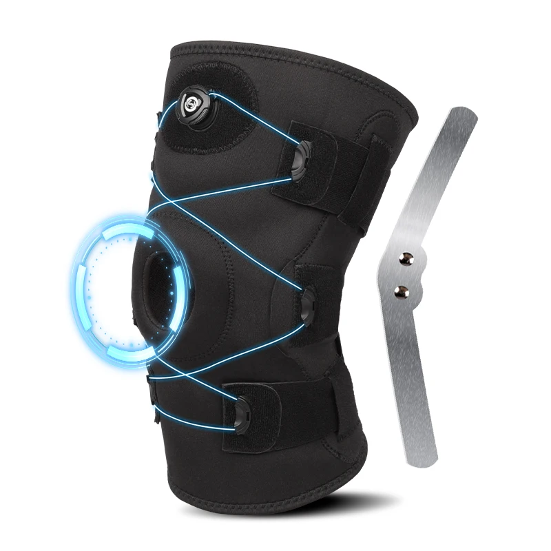 2201# Open Patella Knee Joint Support Orthopedic Functional Hinged Knee Support Brace