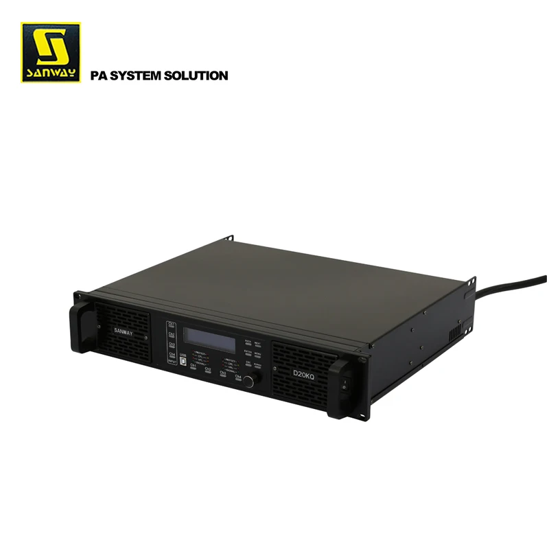D20KQ FP20000Q Sanway 4-канальный цифровой обработки сигналов мощности