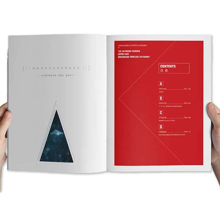 Professional print factory production custom color books A5/A4/A3 saddle stitching binding printing