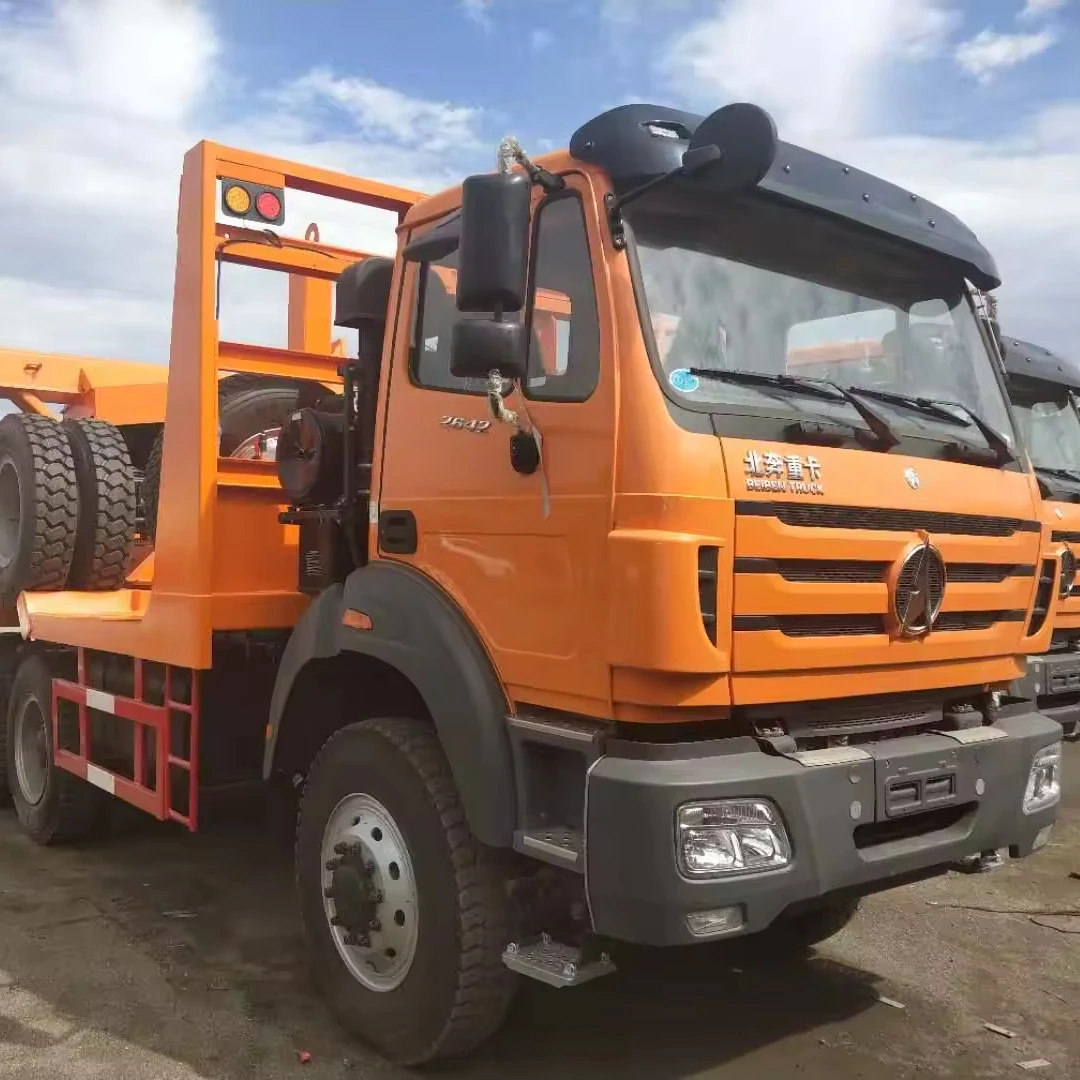 Log transport vehicle