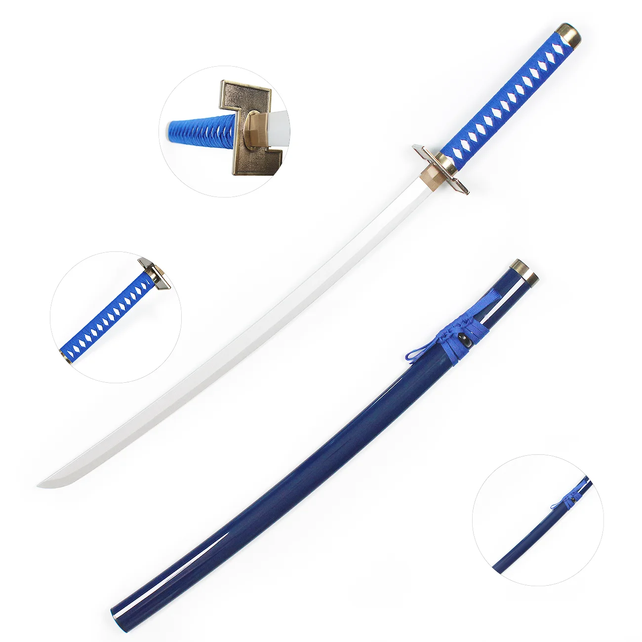 101CM Anime Japanese Style BLEACH Cosplay Party Playing Wooden Swords Toy