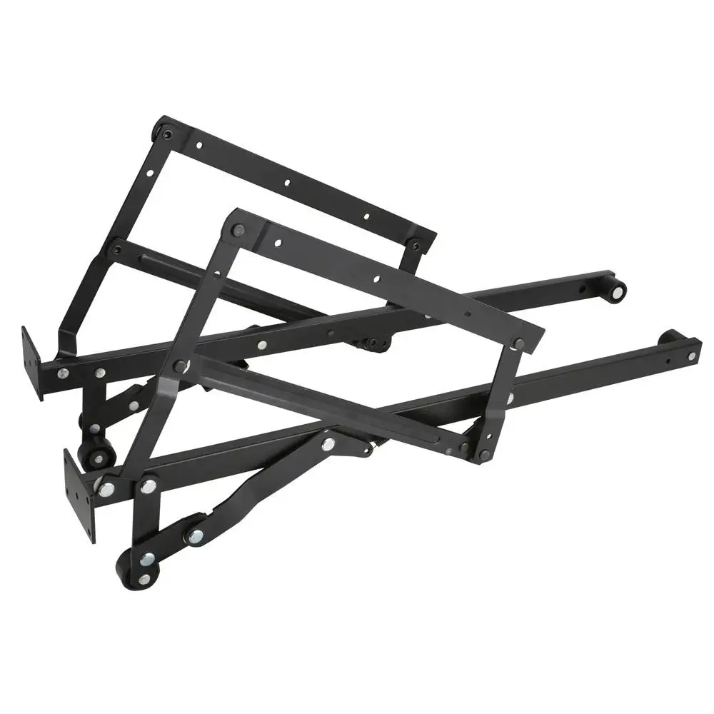 Furniture Hardware Sofa Hinge Metal Adjustable Sofa Bed Mechanism Bed Lifting Mechanism With Wheels