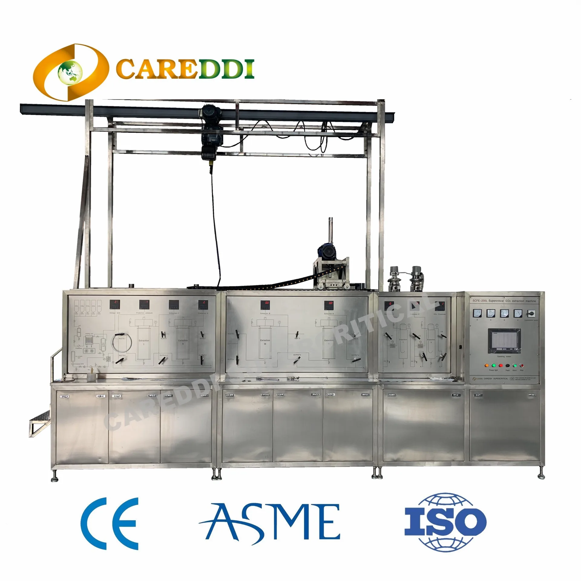 Заводской производитель Сверхкритическая машина для экстракции CO2 в промышленном масштабе травяного эфирного масла