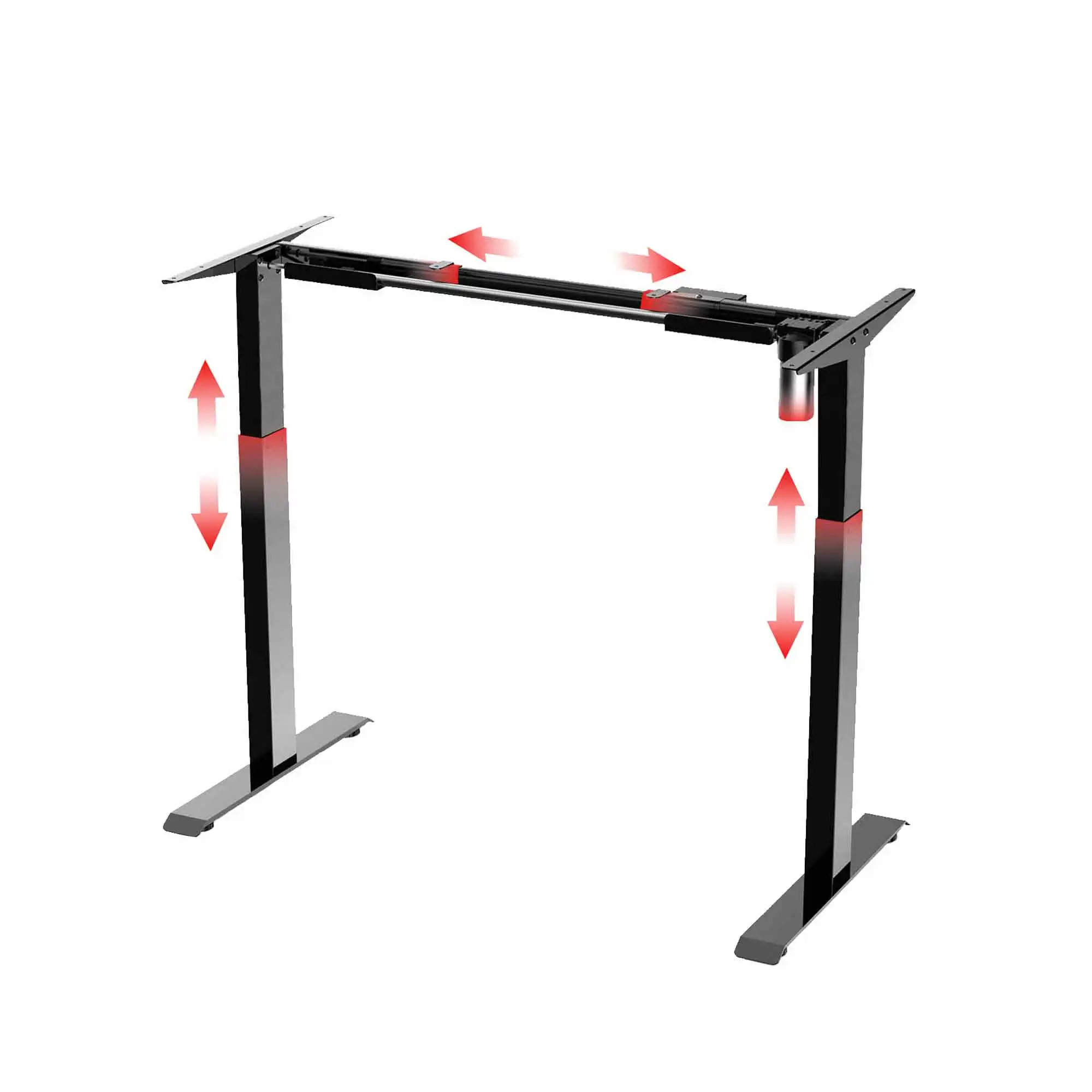 Electric Home Office Desk Table Sit Stand Height Adjustable Computer Desk frame