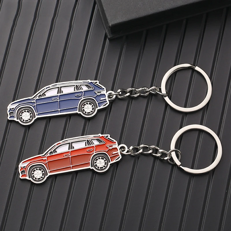 Wholesale Zinc Alloy 3D Metal Antique Bronze Luxury Old Keyring Enamel Keychain Metal Brass Gol