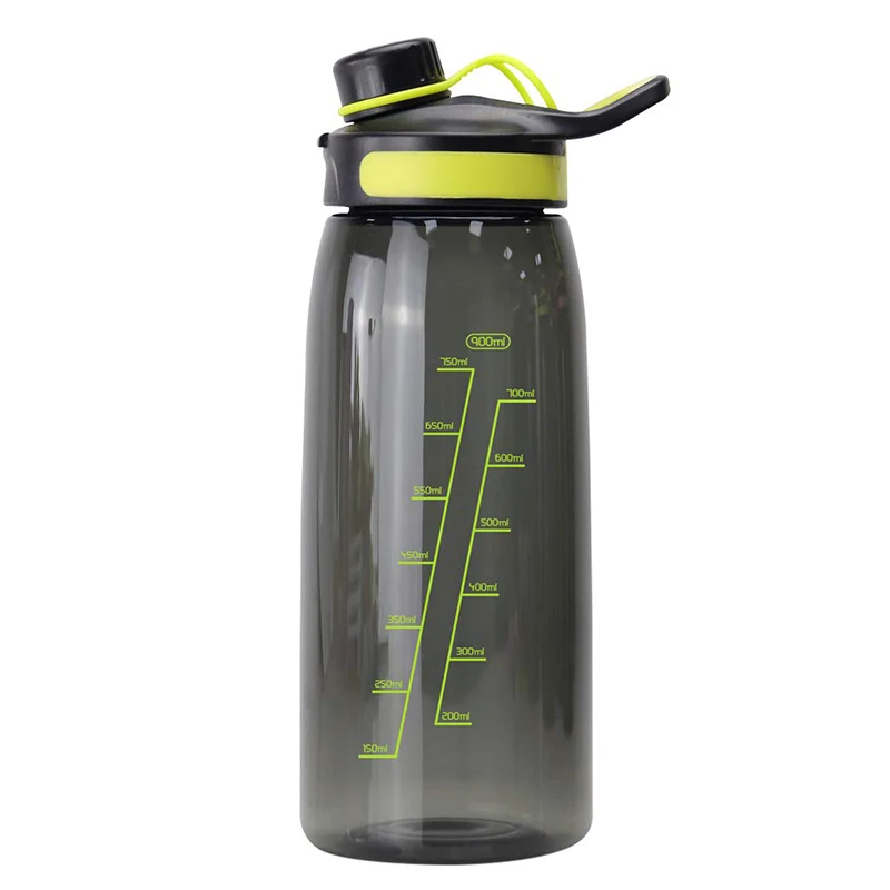 1 Gallon Outdoor BPA Free ECO Plastic Water Bottle With Time Marker
