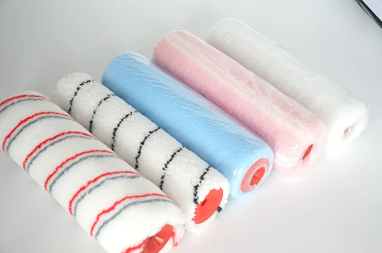 Professional design polyester colorful paint roller