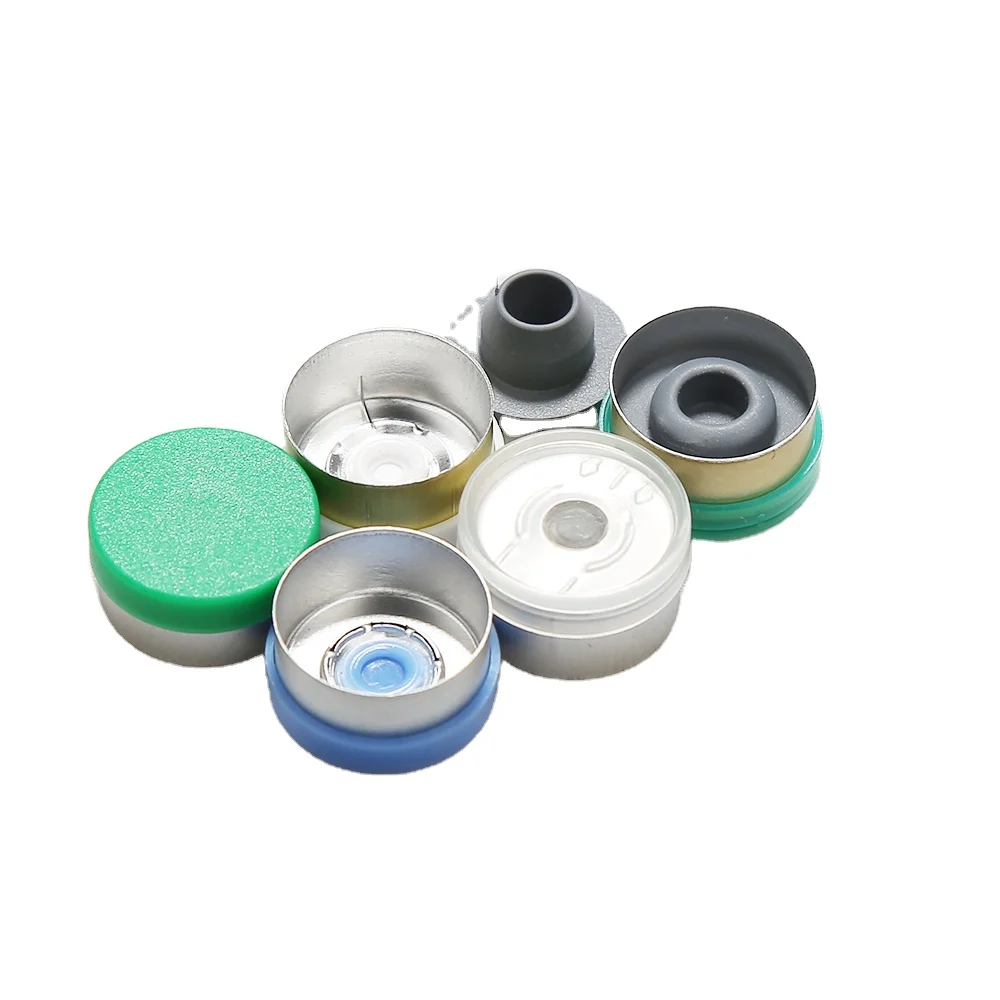 LANJING Customized Disposable Pharmacy Glass Vials Clear Vial Glass Bottle PharmaceuticClear Amber Vial Aluminium Lid