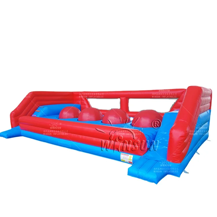 Wipe out jumping  inflatables leap games of inflatbales Elimination Challenge jumping games