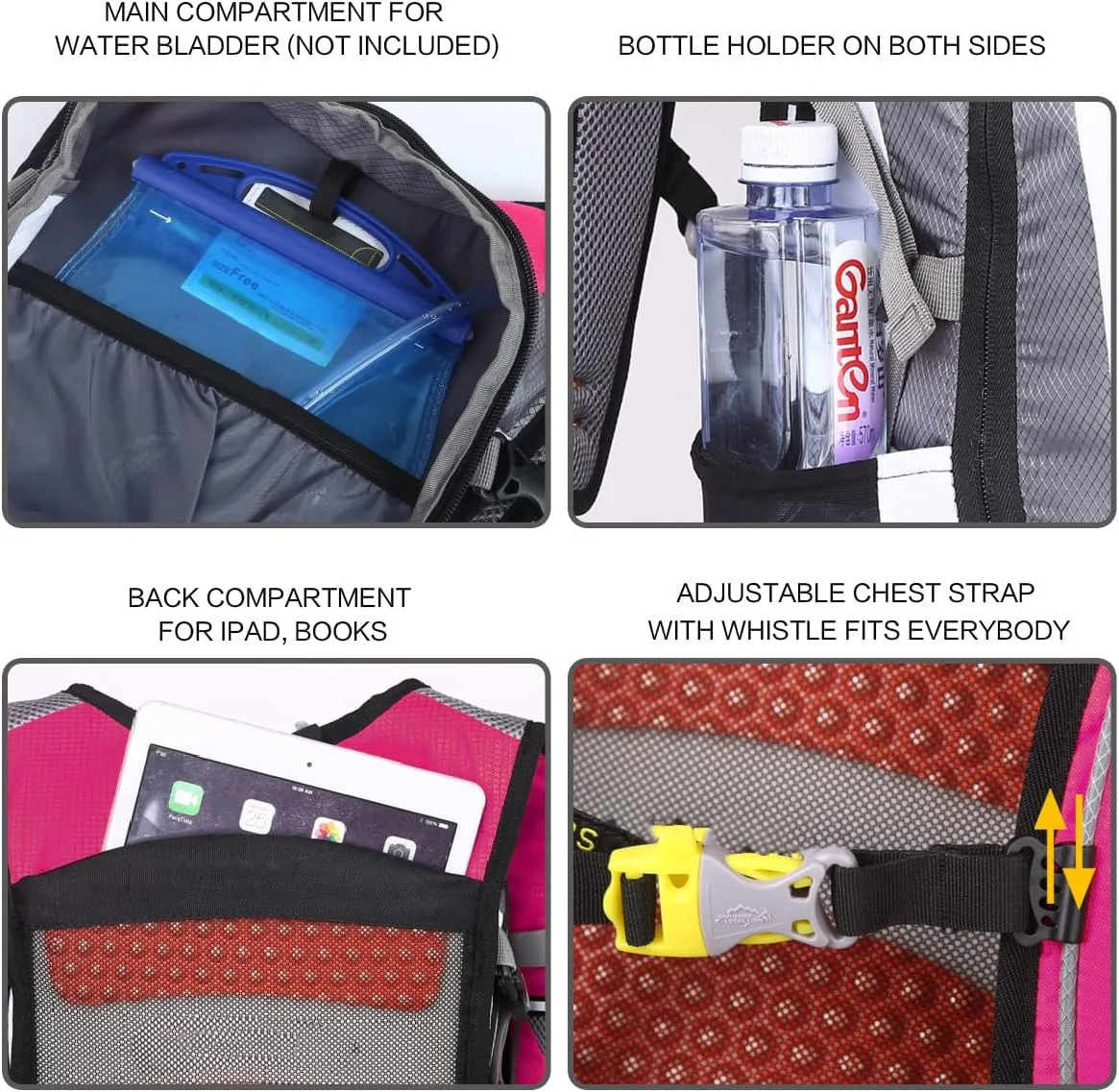 Custom Cycling backpack Fashionable Waterproof breathable sports backpack cycling hiking travel bag