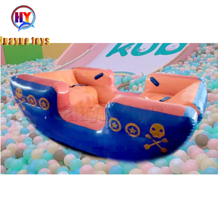 inflatable Watermelon Lemon viking seesaw game cheap inflatable pirate ship seesaw for kids game