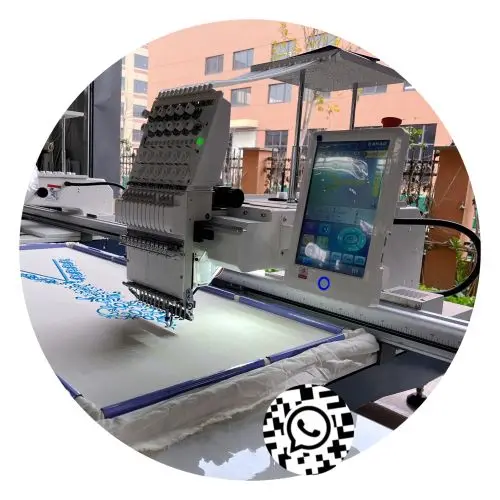 Высококачественная вышивальная машина tajima 12 игл Одна Головка 500*800 мм brother pr1050x 1201 1501