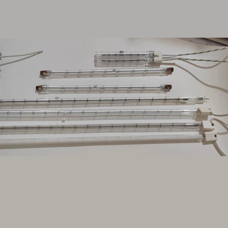 Halogen Heat Light Infrared Lamp Ir Quartz Heating Tube Quartz Infrared Heating Element For Industrial Drying