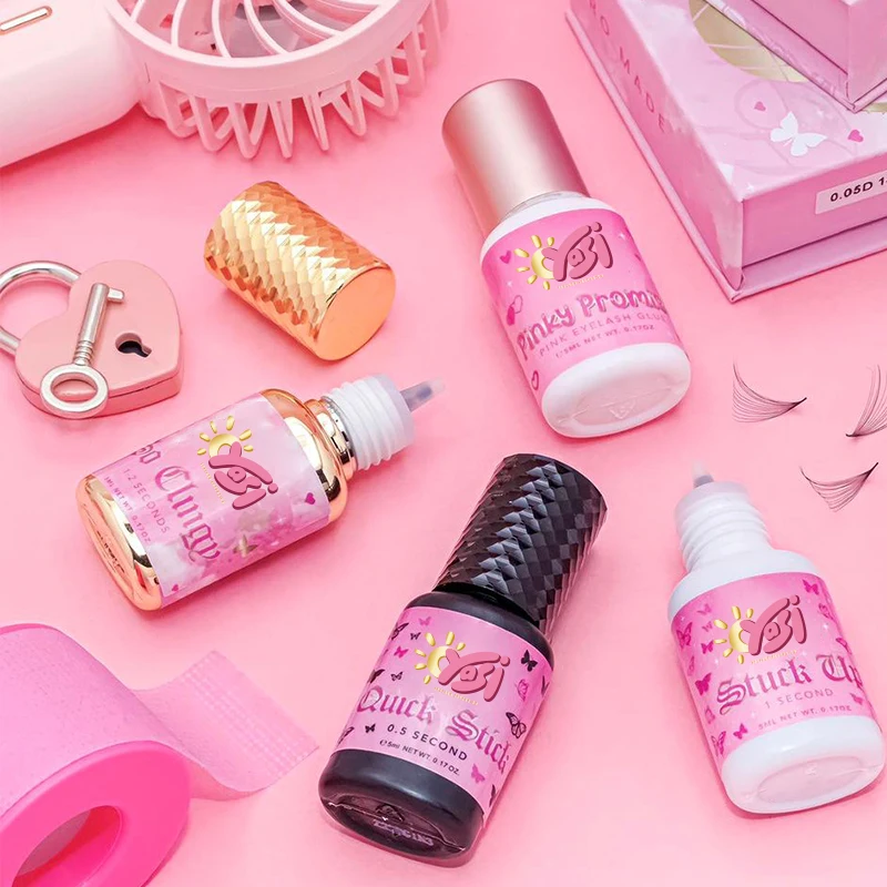 Fast Drying Lash Glue 6-7 Weeks Best Lash Adhesive Eyelash Extension Glue Latex And Waterproof Lash Extensions Glue Sensitive