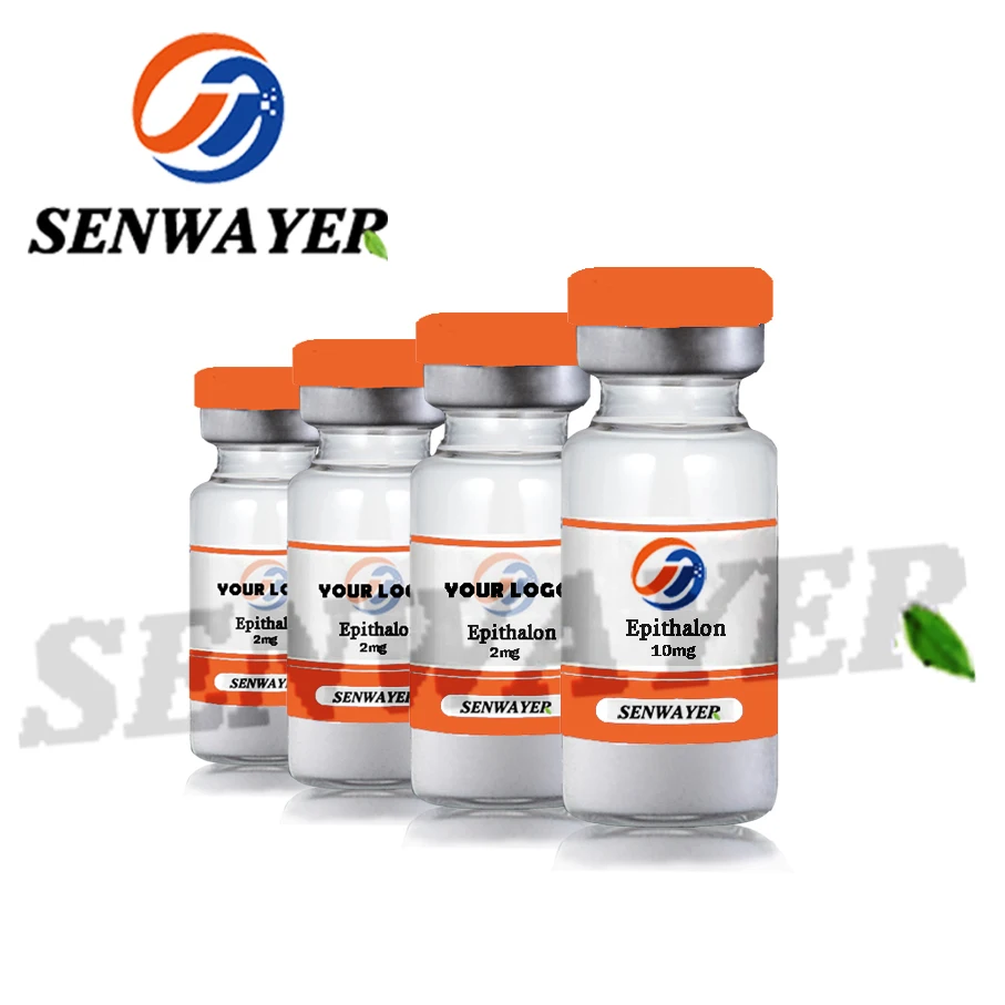 
Customize labels 100% pure natural epitalon 2mg CAS 307297-39-8 epithalon epitalon peptide powder 10mg 