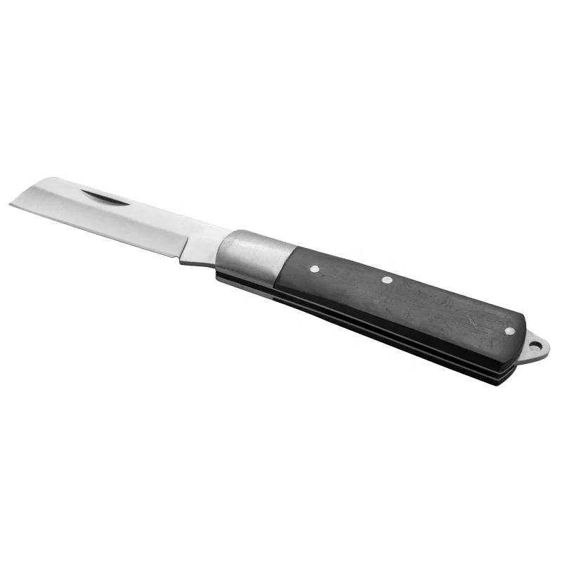 Custom Logo Folding Stainless Steel Garden Grafting Knife Utility Blade Hunting Cutting Tactical EDC Knife