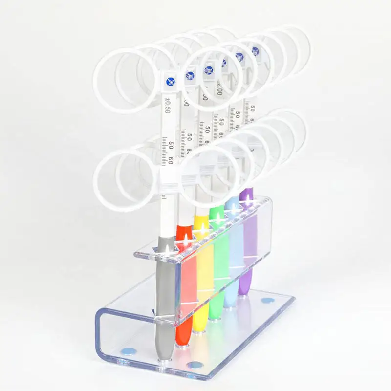 High Quality Eyewear Accessories Optical Instrument Optometry Resin Prism Bar Ophthalmic Set Retinoscopy Rack Flipper