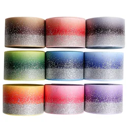 Printed Glitter Grosgrain Ribbon Glitter Metallic Ribbon