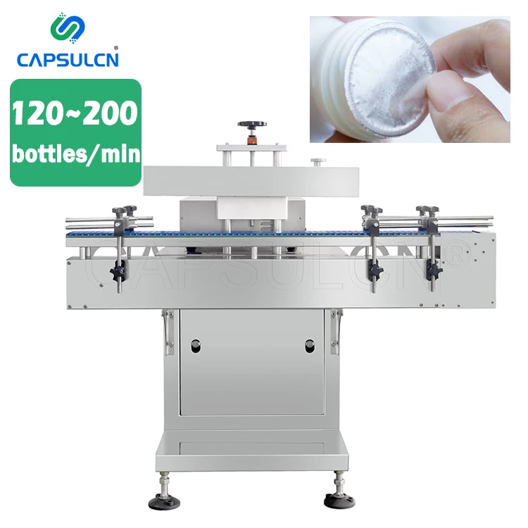 Semi-Automatic Automatic Plastic Bottle Aluminum Electromagnetic Induction Heating Foil Cap Sealer Sealing Machine