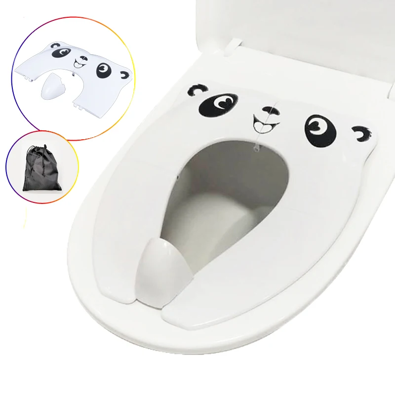 Дорожные переносные многоразовые чехлы на сиденья унитаза для малышей
