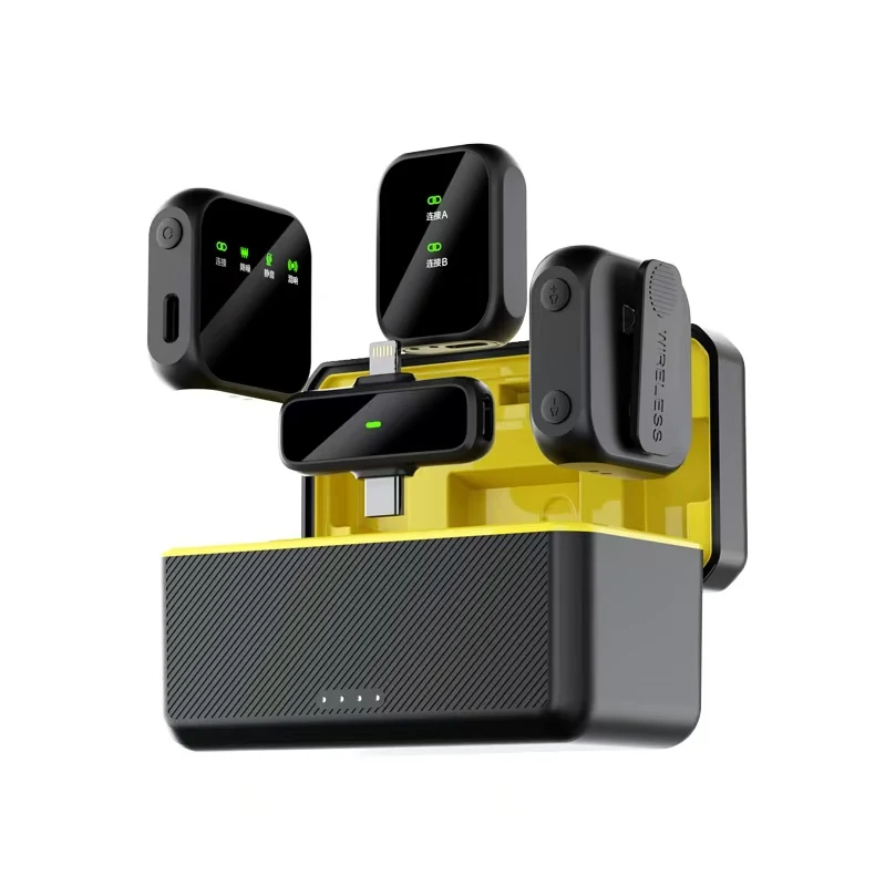Новый продукт K50 беспроводная камера Lavalier двойной микрофон bluetooth lavalier беспроводной для записи видео на камеру