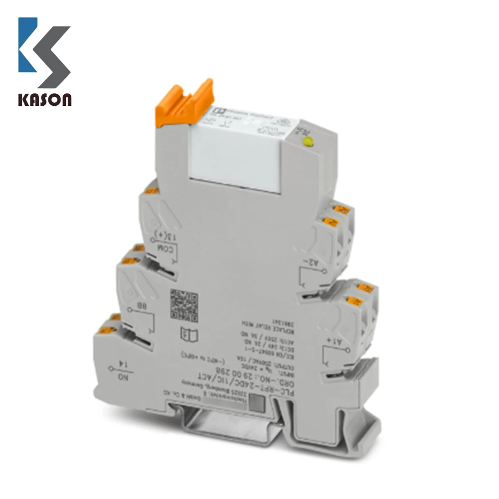 PLC-RPT- 24DC/ 1IC/ACT 2900298 модуль рельсового реле 24 В для PhoenixContact