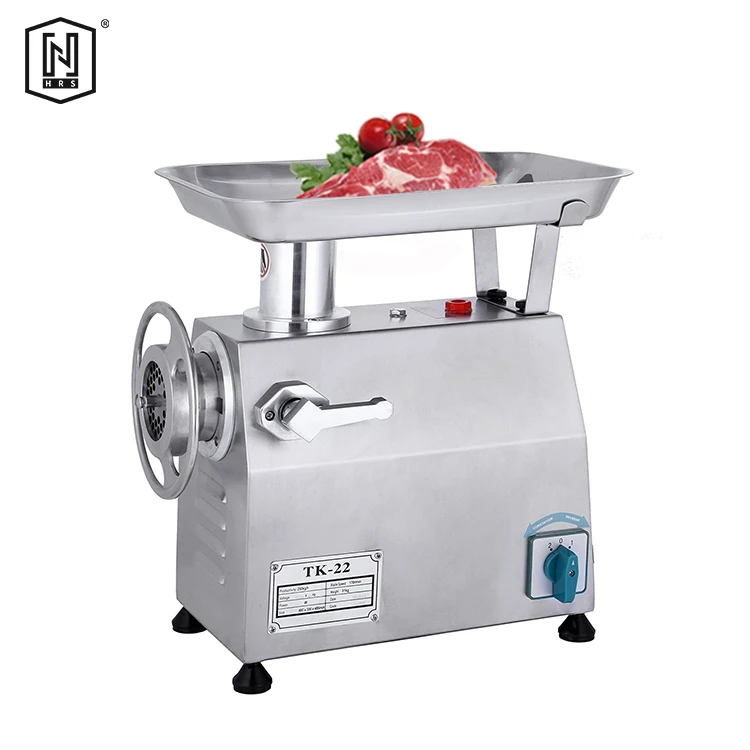 TK22 Commercial Meat Mincer Frozen meat Chicken grinder machine 1100W