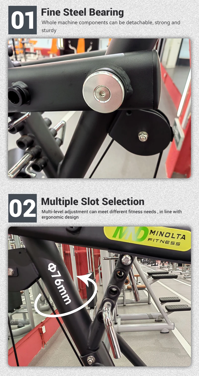 Nueva maquina de fuerza multifuncional gimnasio multiple de peso libre paquete de fitness de palanca de peso libre  gim