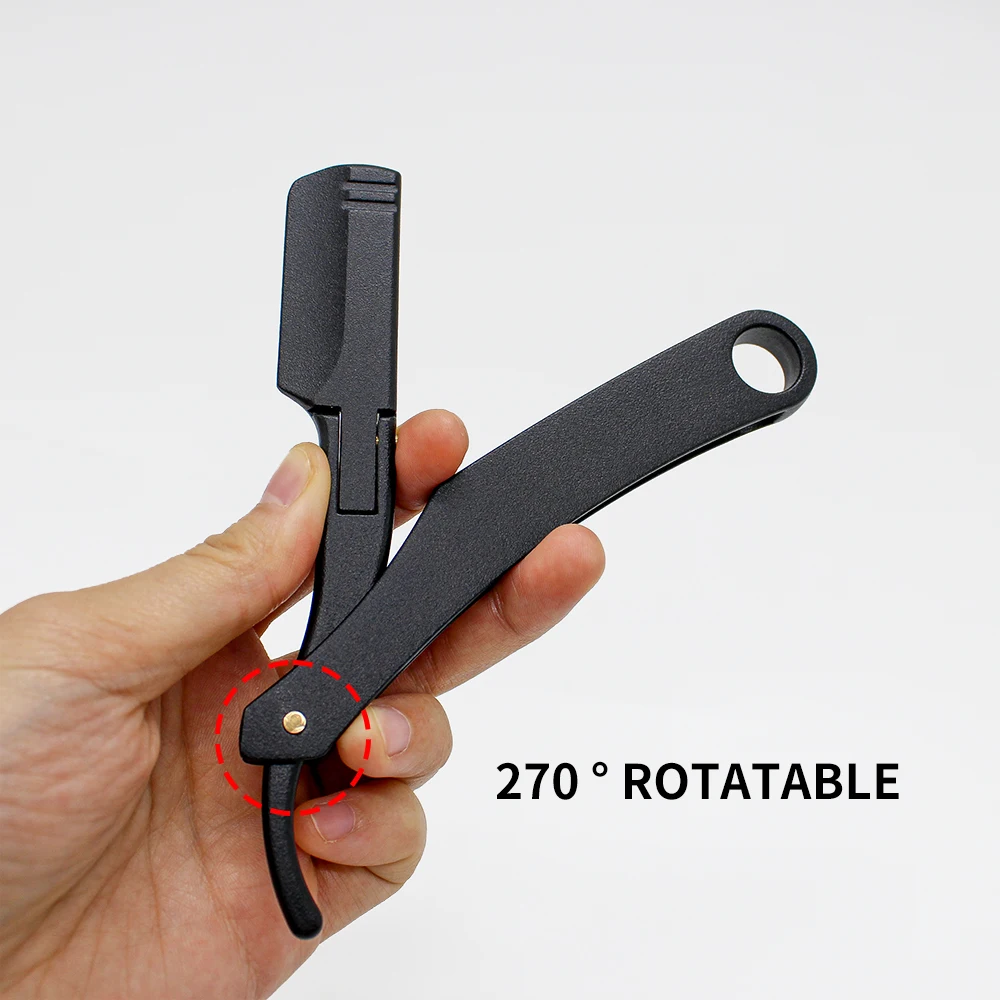 Cut Throat Shaving Straight Razor alloy Barber Sharpen Straight Razor Shave German Safty Shaver Throat Razors Handle