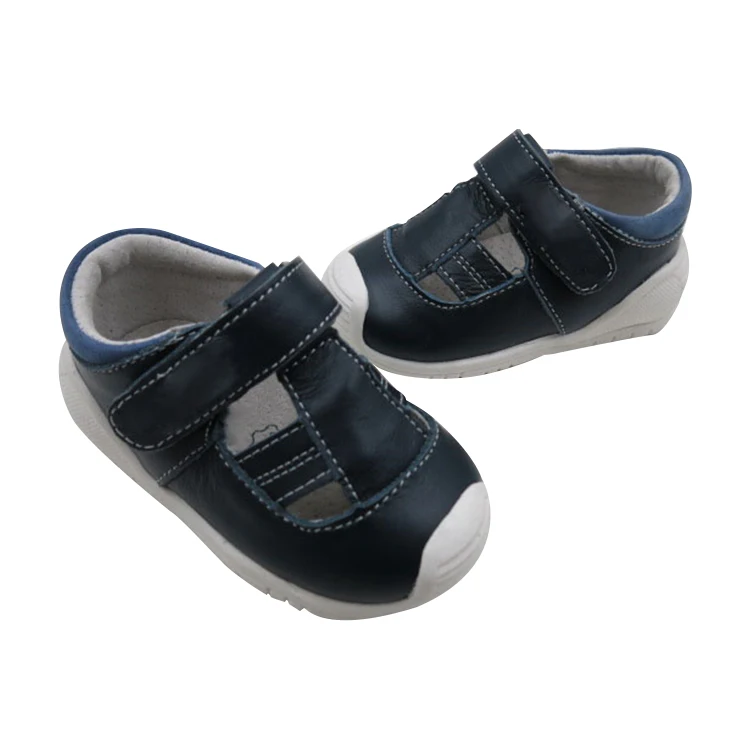 China Product Hot Sell Wholesale Baby Boy Summer Use Outdoor Wear Leather Shoes