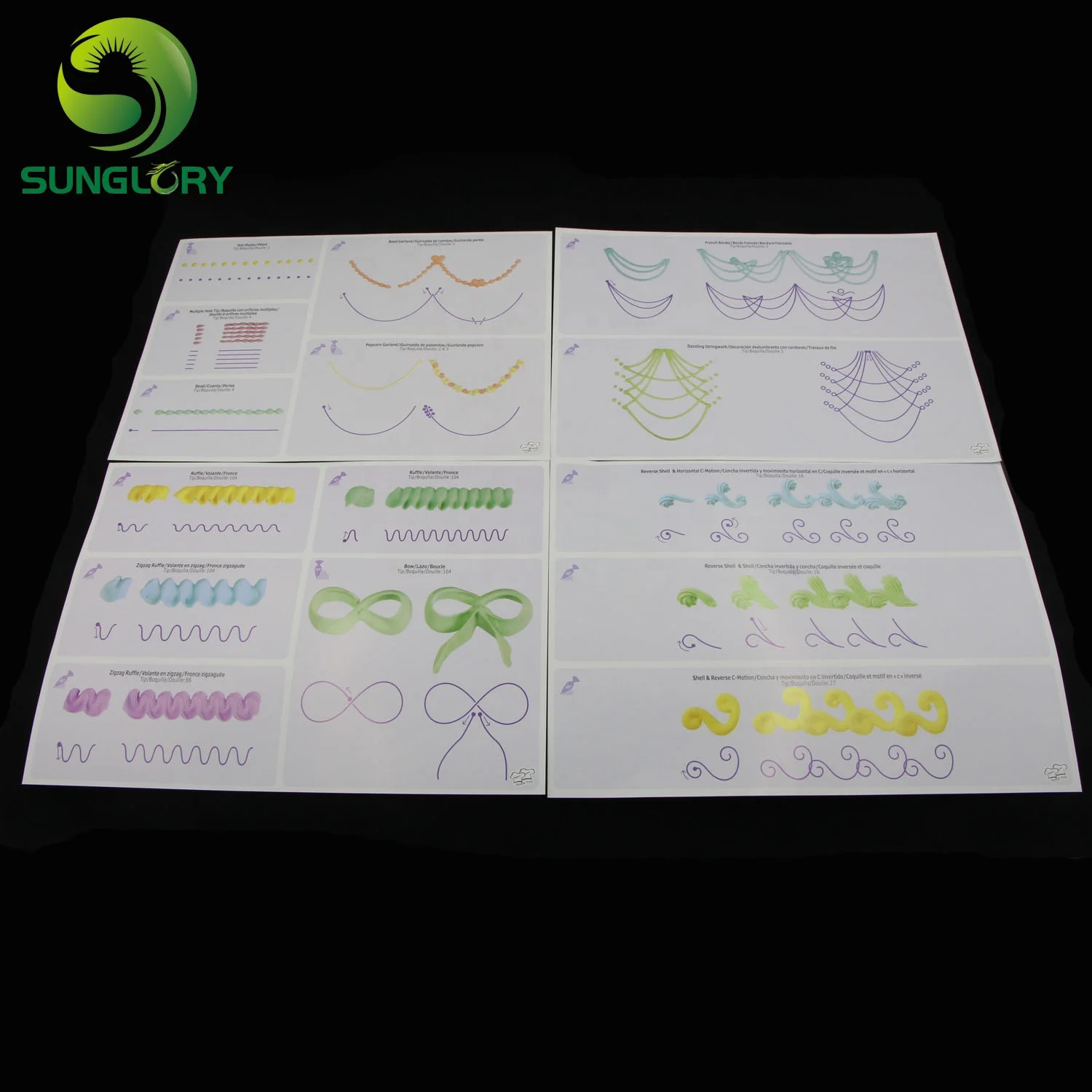 Инструменты для выпечки 12 шт. Кондитерская доска украшения кондитерских изделий 23 страницы кондитерские изделия глазировки бумага начинающих включая 1 прозрачную тарелку