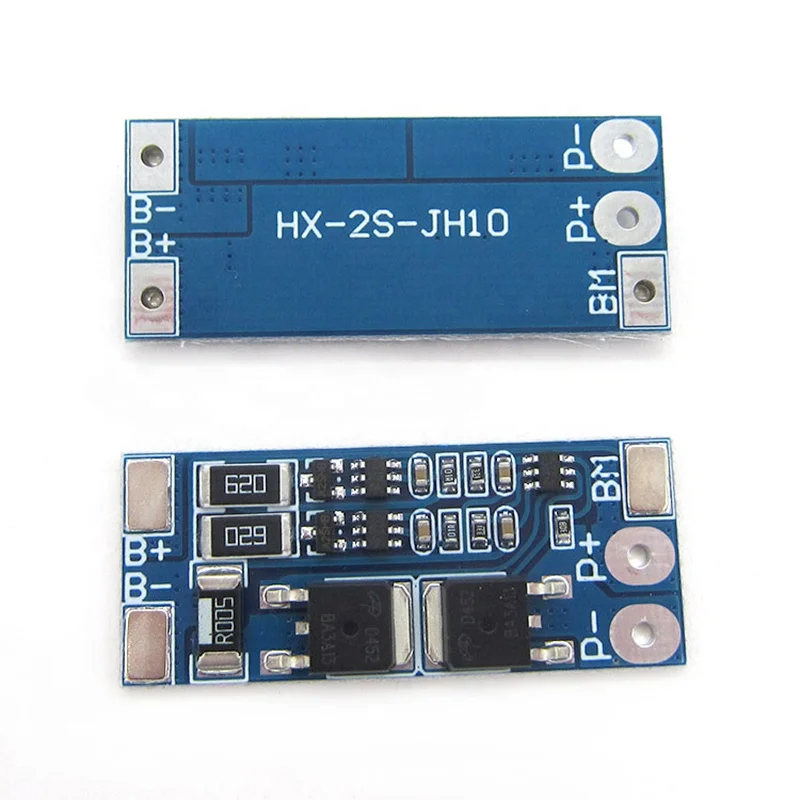 Плата защиты литиевой батареи 2S 10 А 7 4 В 18650 8 в сбалансированная функция/Защита от