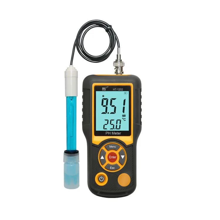 Useful tools  environmental detector HTI HT-1202 chemical  pH tester for human environment protection OEM ODM