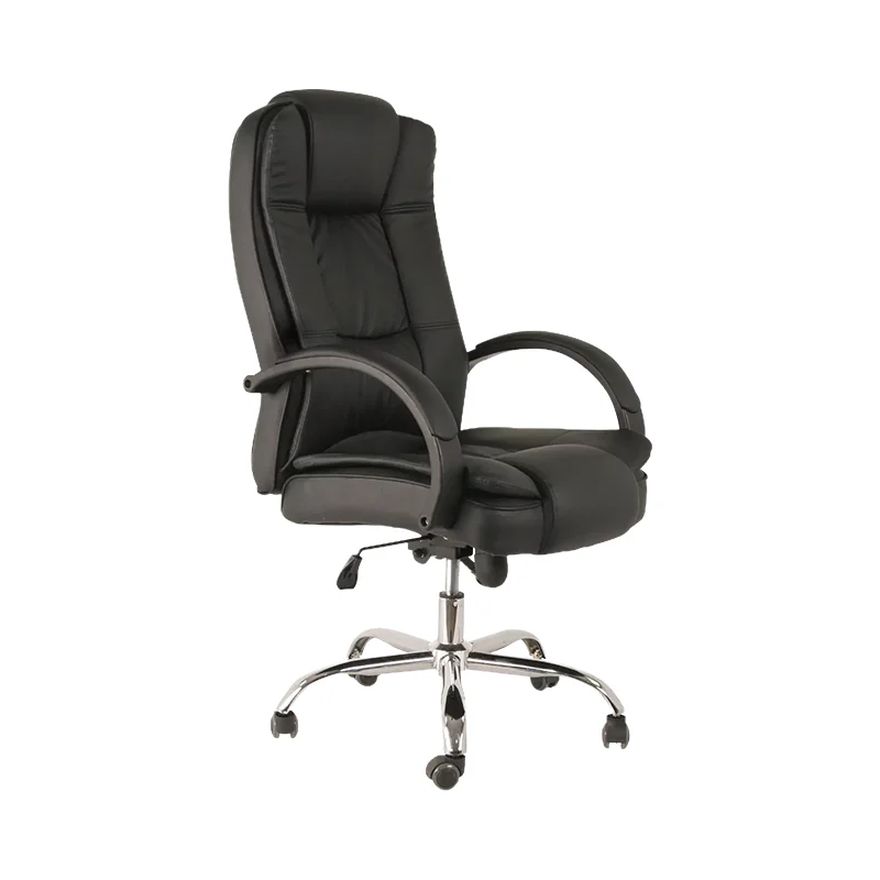 Luxury Black ergonomic  leather rotating sigma office chair