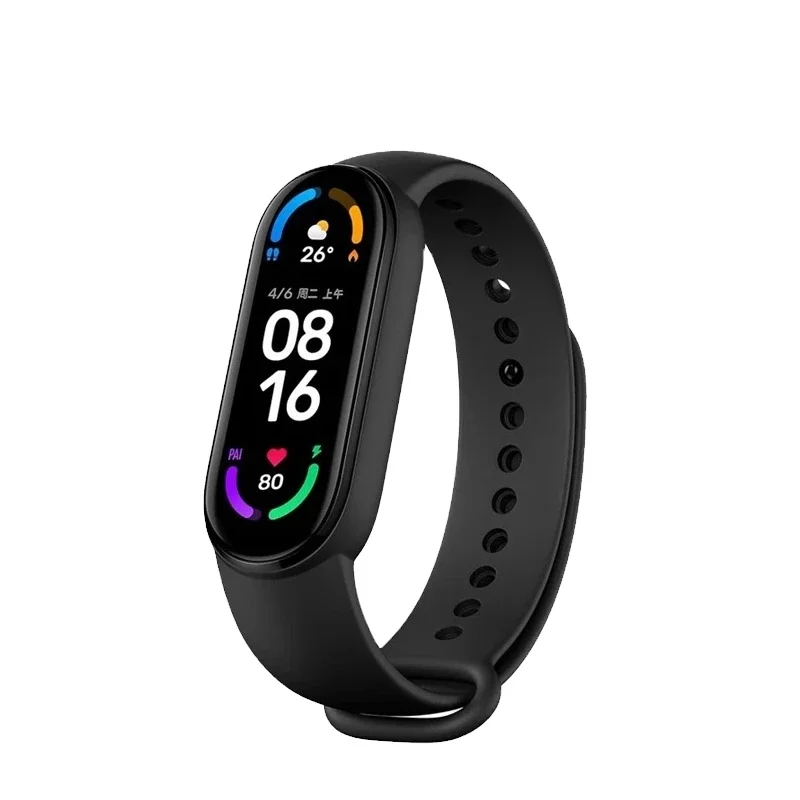 Xiaomi Mi Band 6 Smart band AMOLED Screen Miband 6 Blood Oxygen Fitness Tracker  Waterproof Smart Band