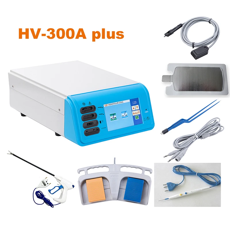 Electrosurgical Unit Machine Radiofrequency High Quality Electric Surgical Knife LED Screen Surtron Diathermy Machine