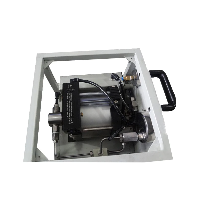 USUN Model:USAH 80-3200 Bar High pressure pneumatic hydraulic test stand for hose or tube testing