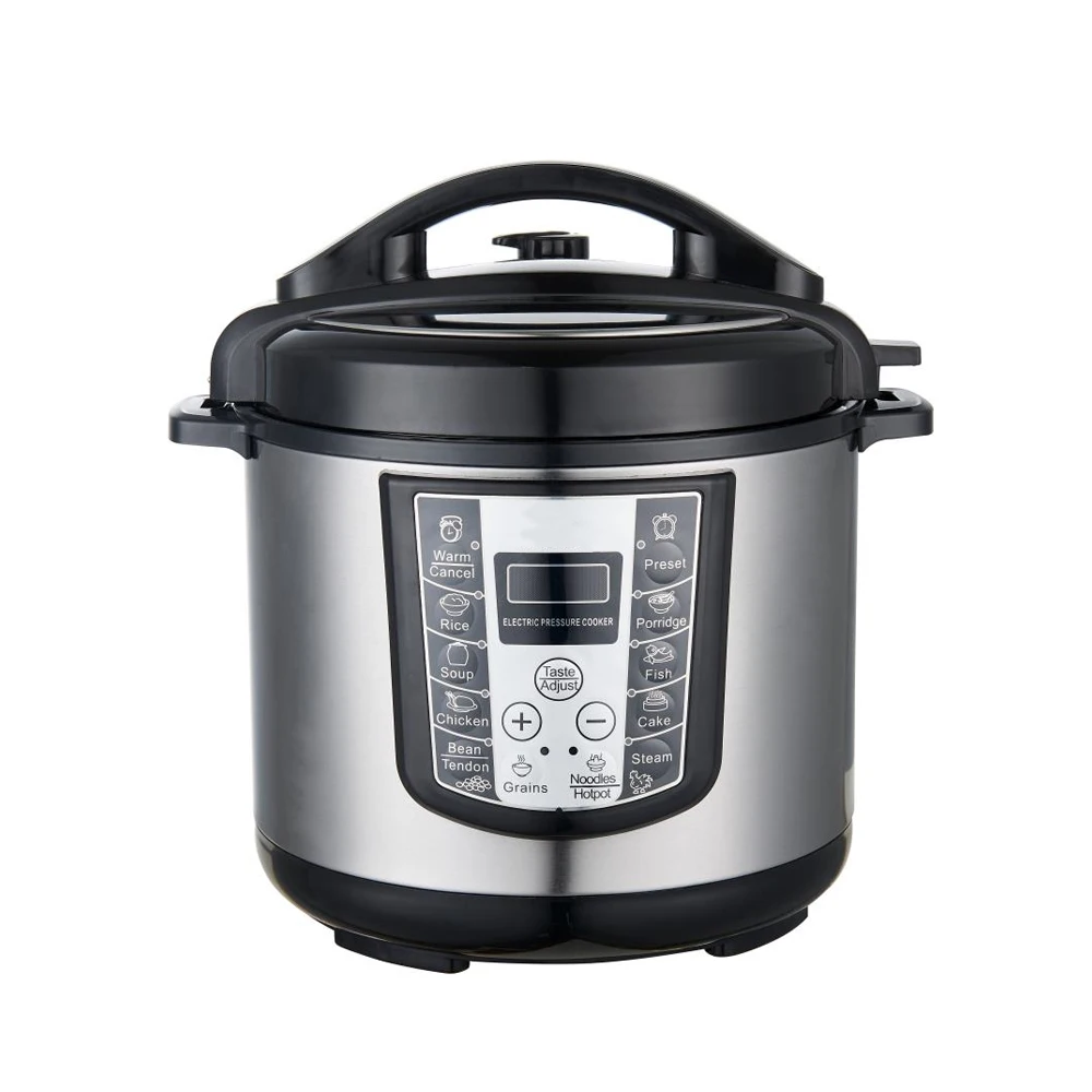 Commercial Mechanical Knob Nonstick Inner Pot 8L Multifunctional Electric Cooker Electric Pressure Cooker With Accessories