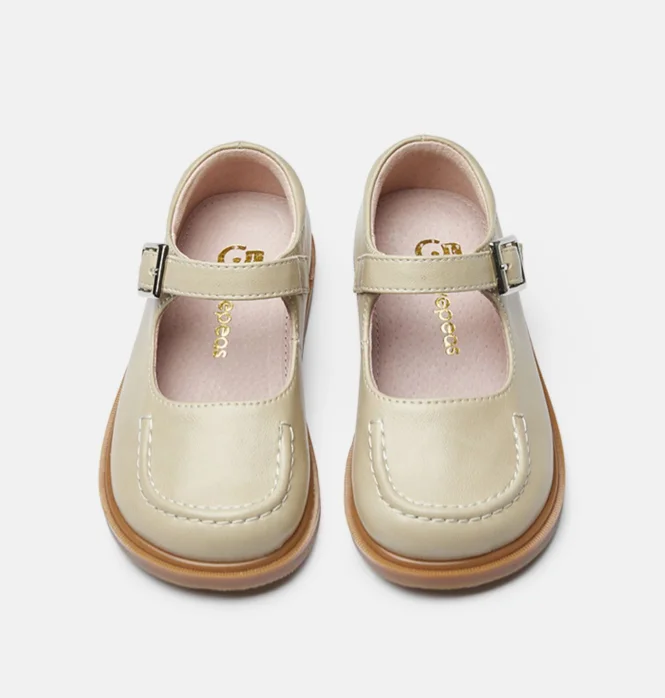 Girls Elegant Mary Jane Shoes Dress Flats Oxford School Uniform Shoes for Kids