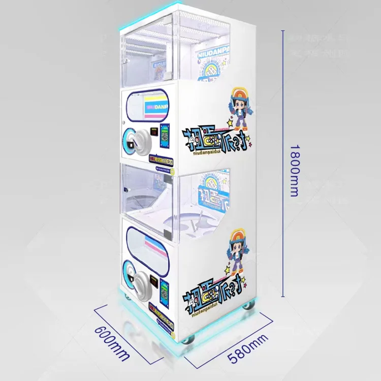 Upright Electronic Gift Blind Box Machine Double Layer Toy Vending Machine For Shopping Mall Center