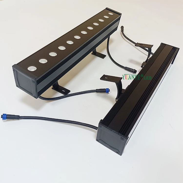 Wireless Dali LED Stage Lights RGB Christmas Wall Washers for Garden Decoration and Hotel Aluminum IP65 Wall Lighting