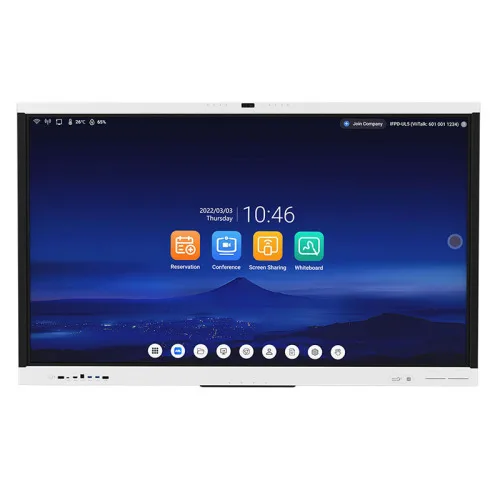 65/75/86 inch touch LCD screen digital interactive smart whiteboard is suitable for classroom meeting room