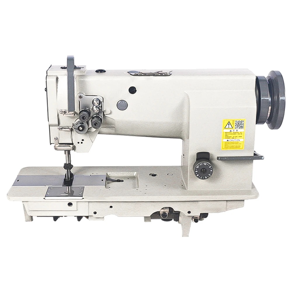 double needle lockstitch industrial sewing machine for car seat leather upholstery