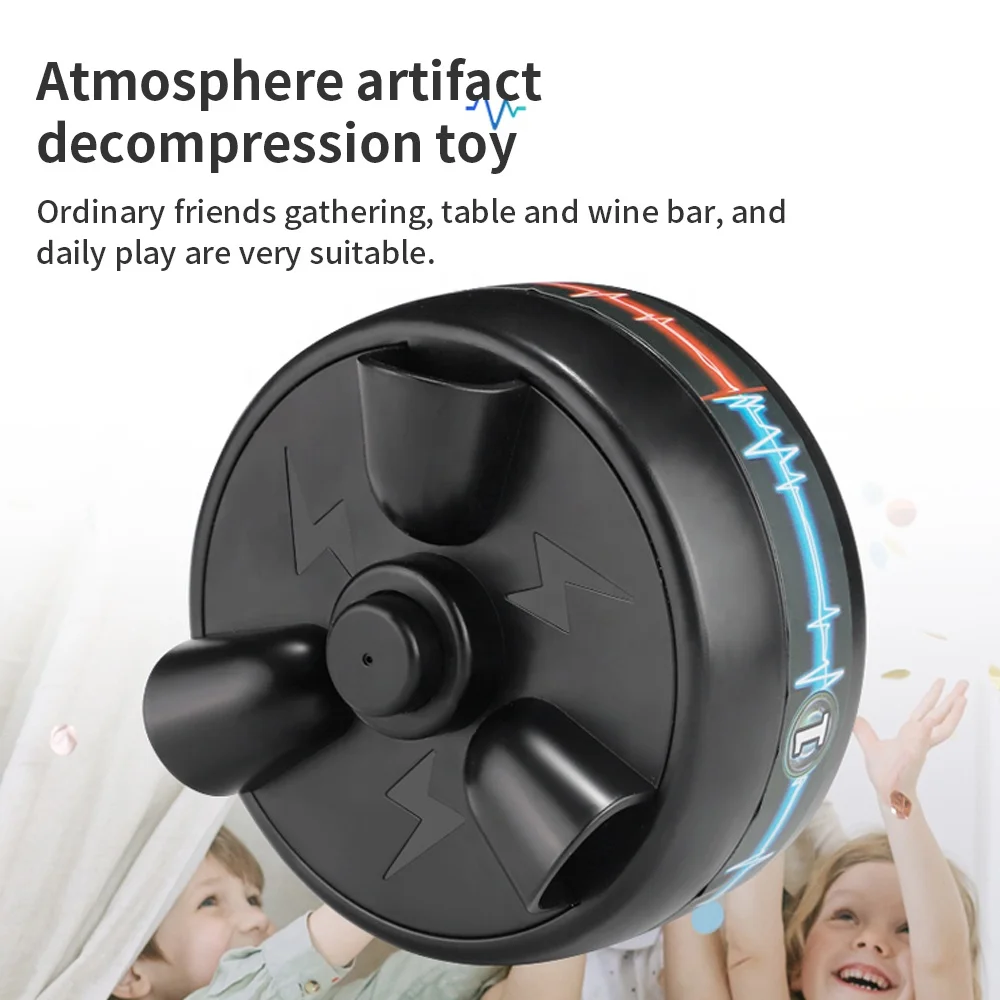 HW 2022 new Birthday Party Funny Tricky Game toys Desktop Decompression Electric Shock Finger Lie Detector for kids