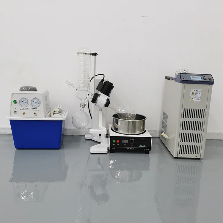 Lab rotary evaporator Manufacturer Direct Selling 3L manual lift for precise positioning of the glassware Rotary evaporator