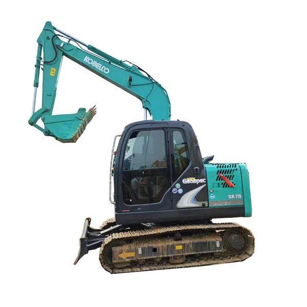 Second hand construction equipment Kobelco SK75  Crawler Excavator machine/KOBELCO  Japanese used excavator for sale