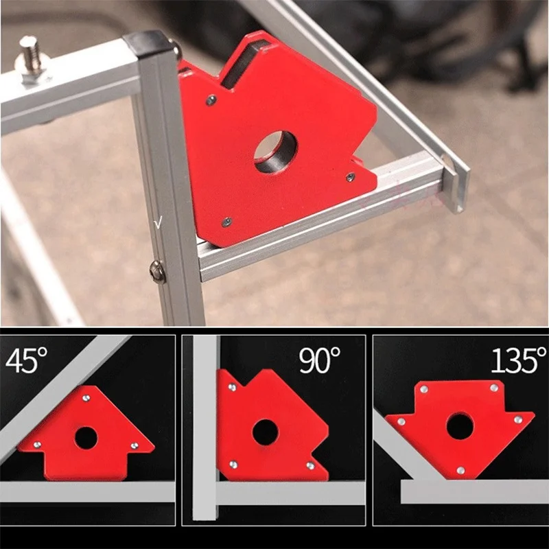 2 мм магнитный держатель со стрелками для сварки, зажим с 3 углами, инструмент для дуговой сварки и пайки, Новинка