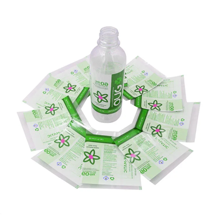 LDPE  Shrink Sleeve Label Manufacturer Round Bottle Sleeve Shrink Label